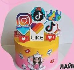 Торт «Лайки»